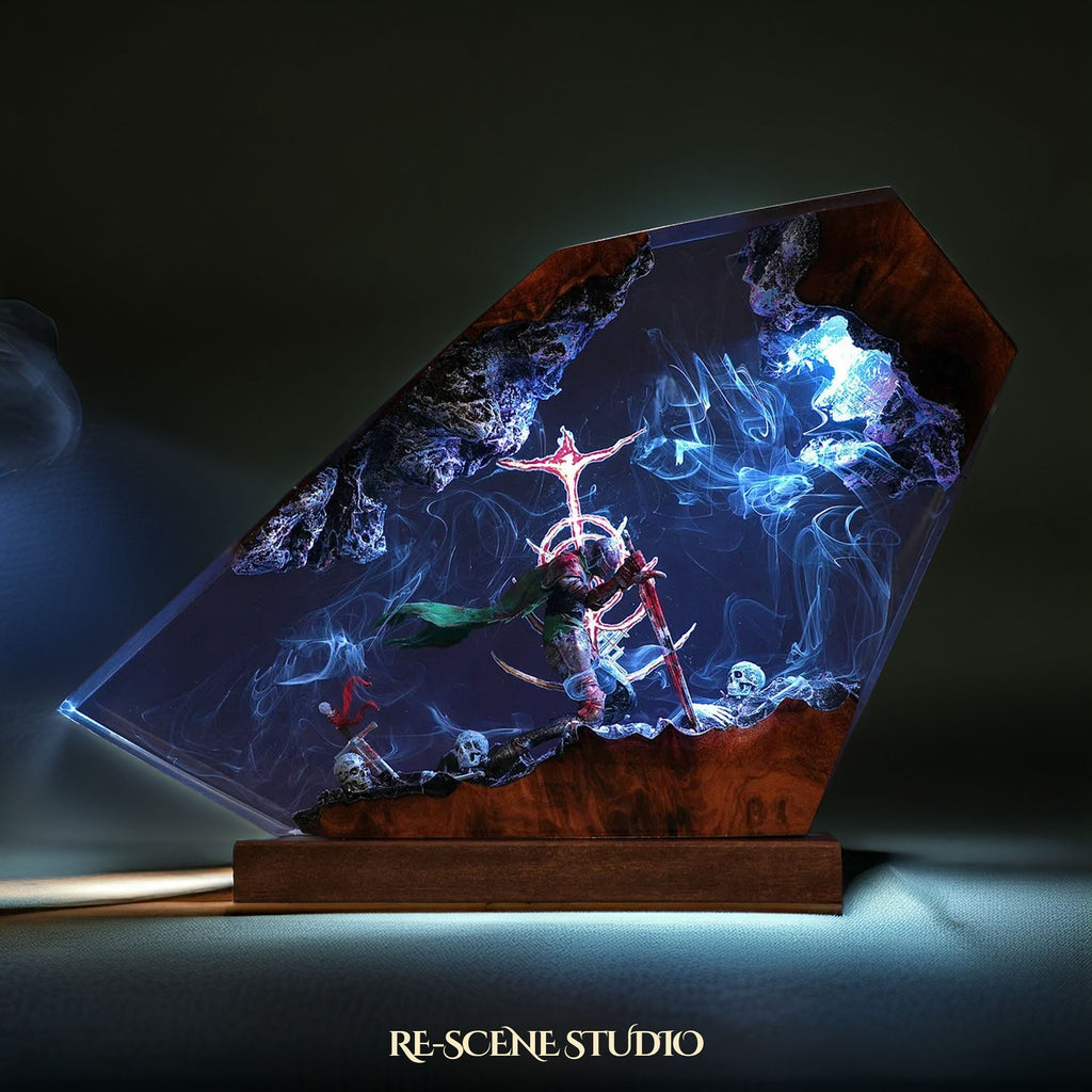 Maliketh the Black Blade Resin Lamp — view 3
