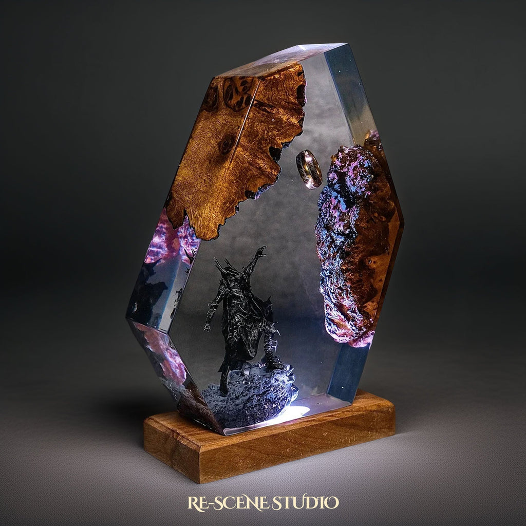 Sauron Hexagon Resin Lamp, The Lord of the Rings — view 4