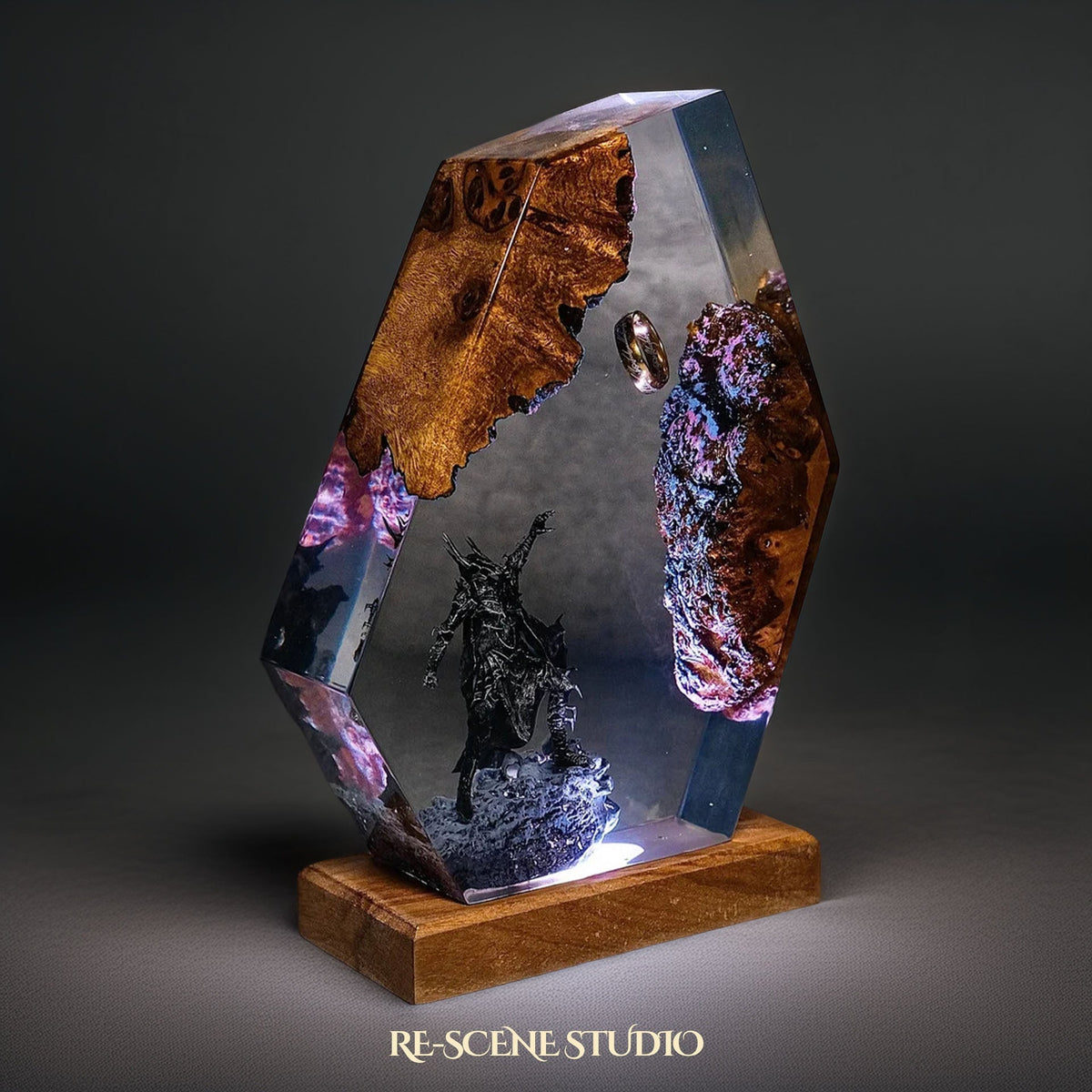 Sauron Hexagon Resin Lamp, The Lord of the Rings — view 4