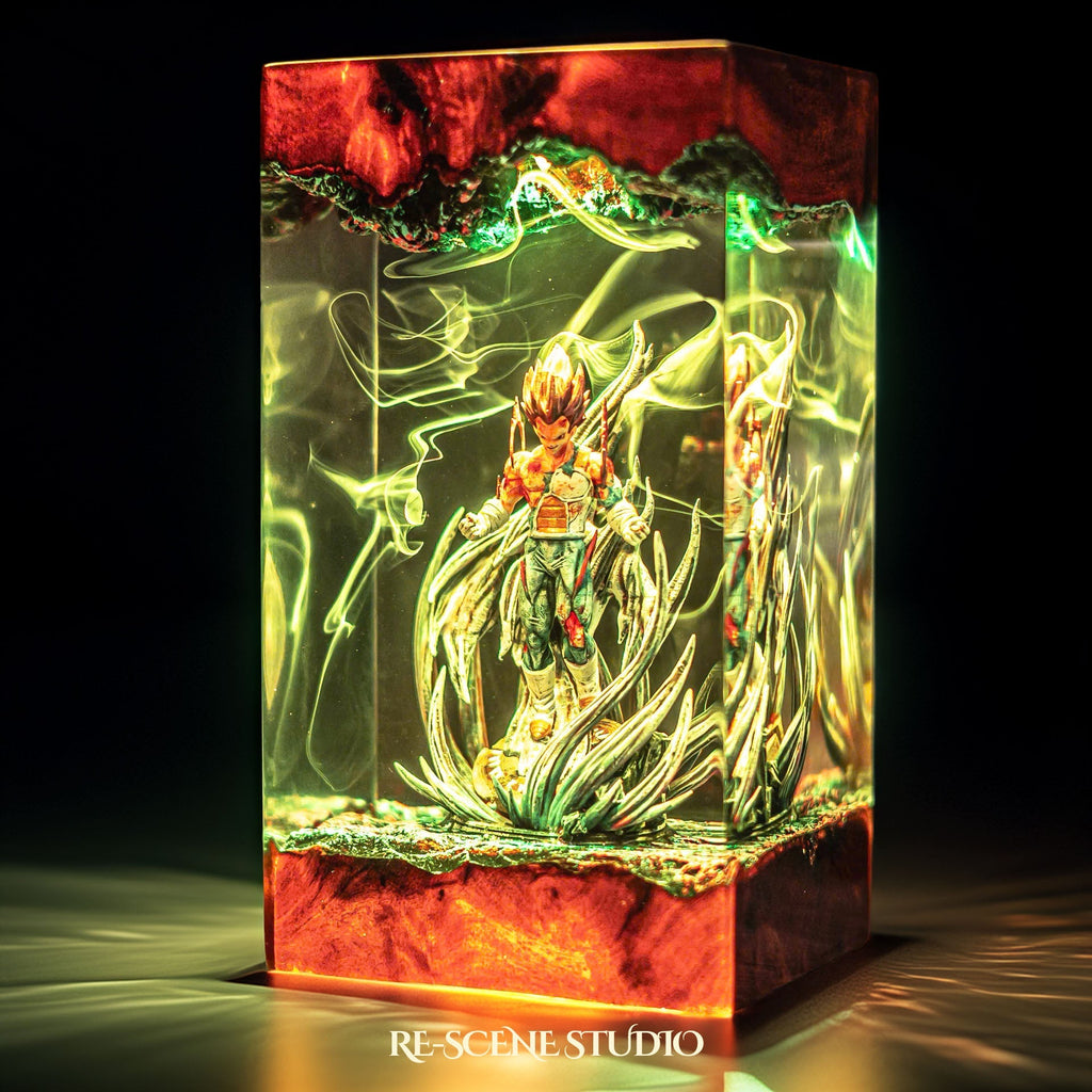 Vegeta Ultra Ego Resin Lamp V2 — view 5