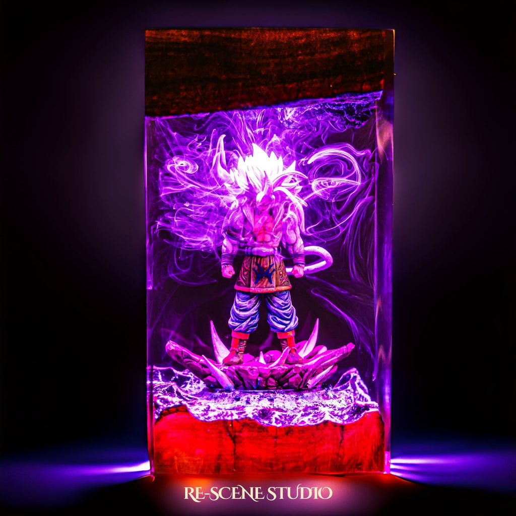 Goku Super Saiyan 5 Resin Lamp — view 2