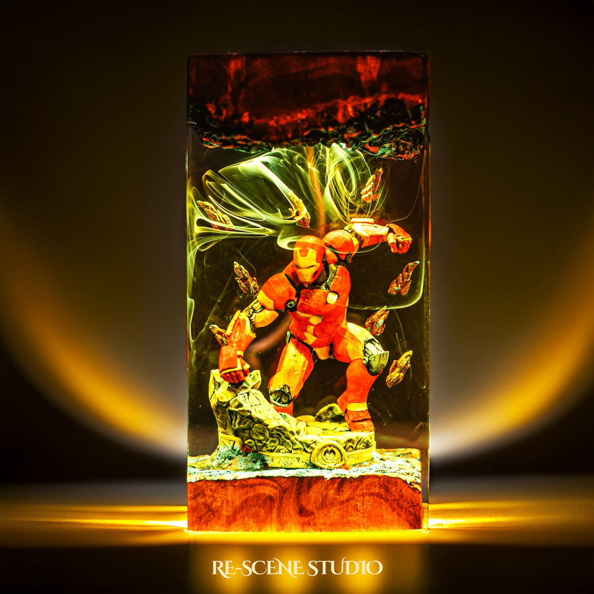Iron Man Resin Lamp V3 — view 4