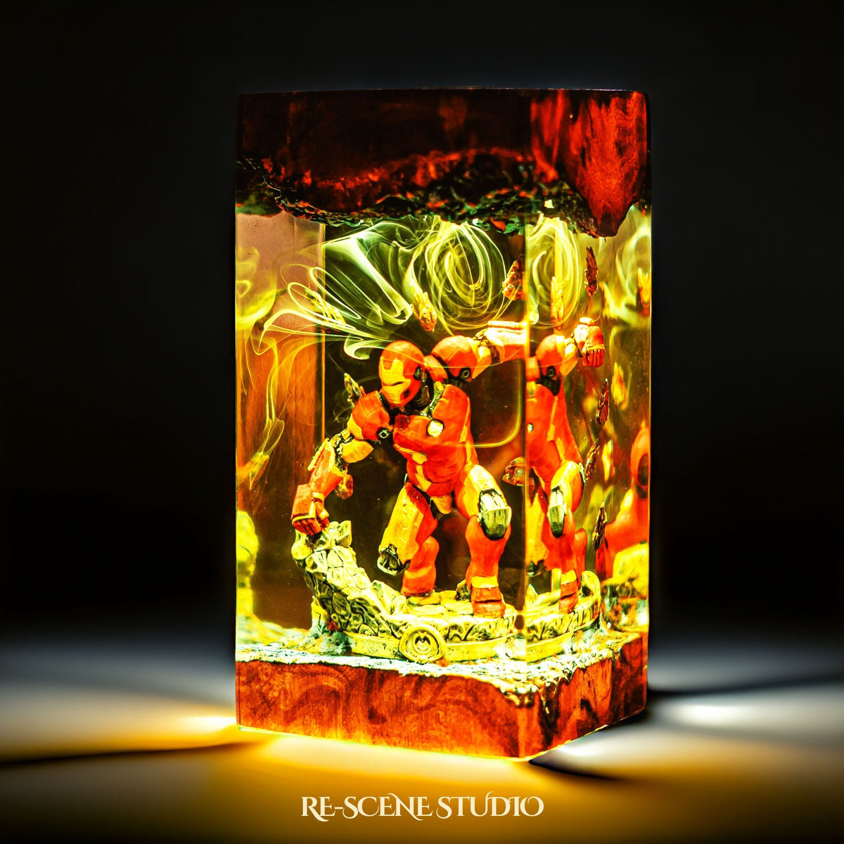 Iron Man Resin Lamp V3 — view 5