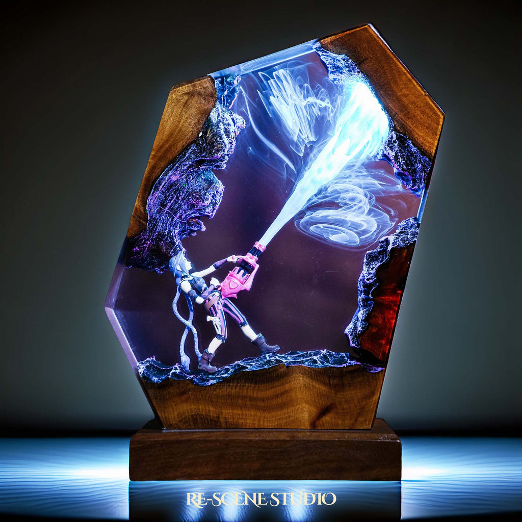 Jinx Resin Lamp V2