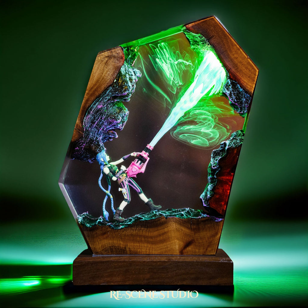 Jinx Resin Lamp V2 — view 2