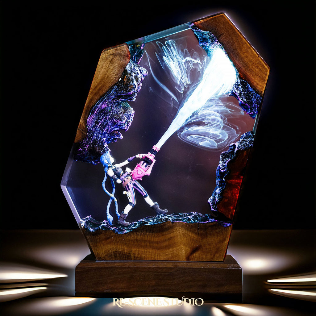 Jinx Resin Lamp V2 — view 4