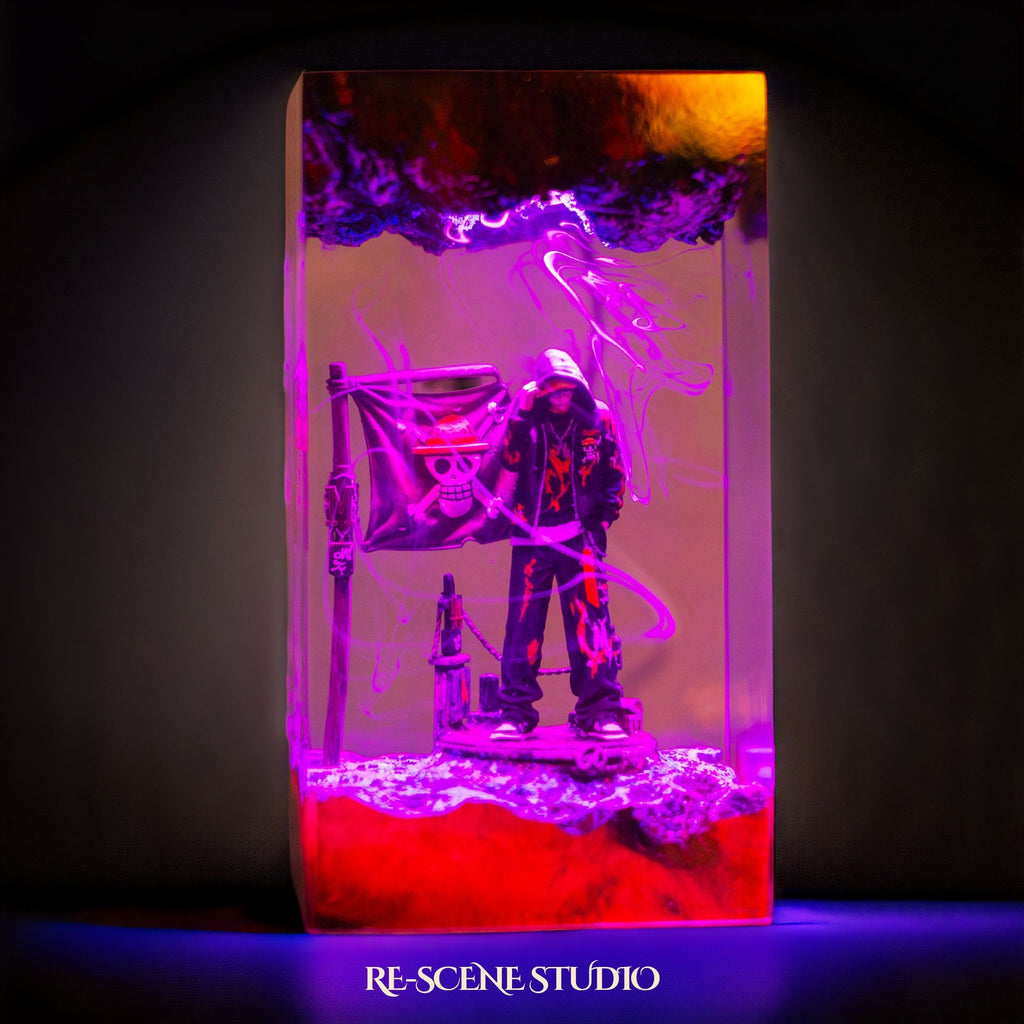 Luffy Resin Lamp V1 — view 2