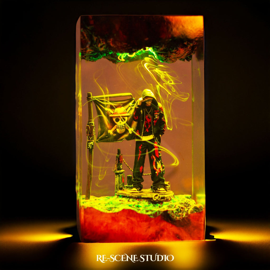 Luffy Resin Lamp V1 — view 4