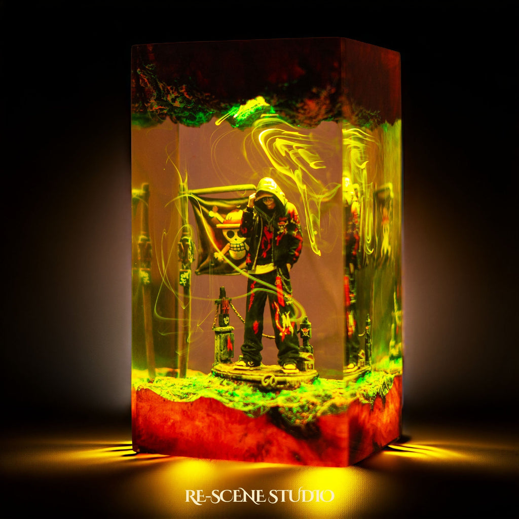 Luffy Resin Lamp V1 — view 5