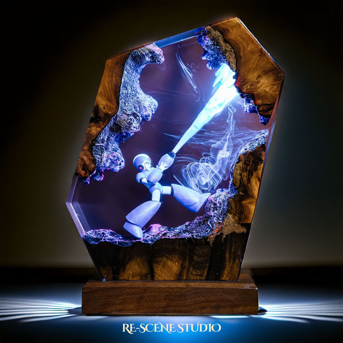 Mega Man X Resin Lamp