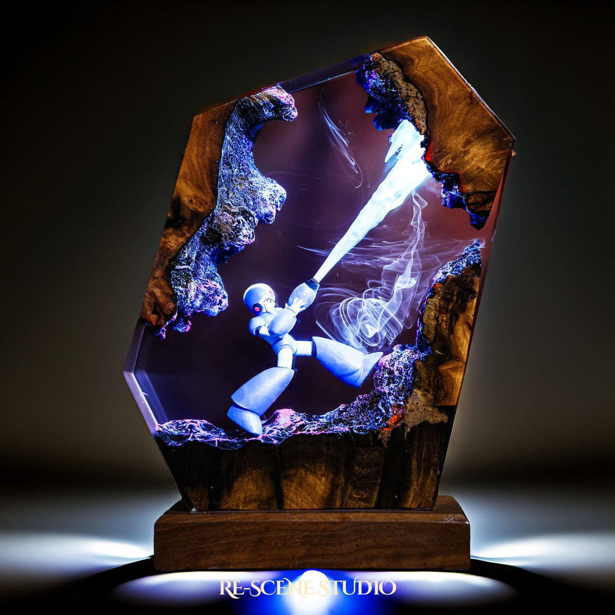 Mega Man X Resin Lamp — view 4