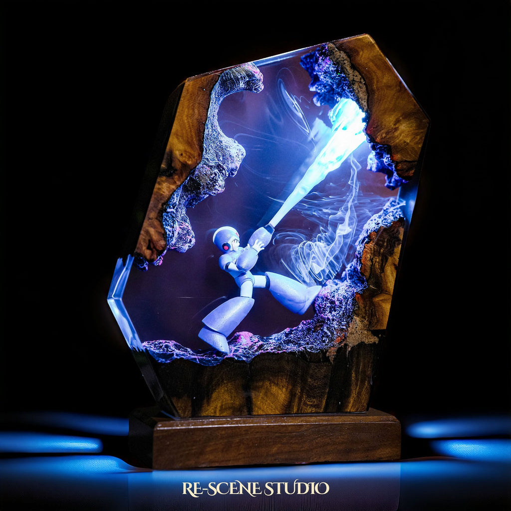 Mega Man X Resin Lamp — view 6