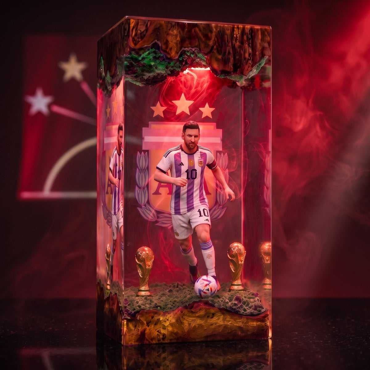 Messi Resin Lamp, World Cup 2026 — view 3