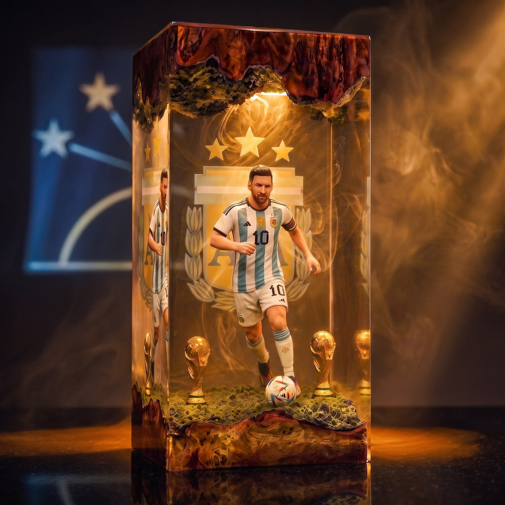Messi Resin Lamp, World Cup 2026 — view 4